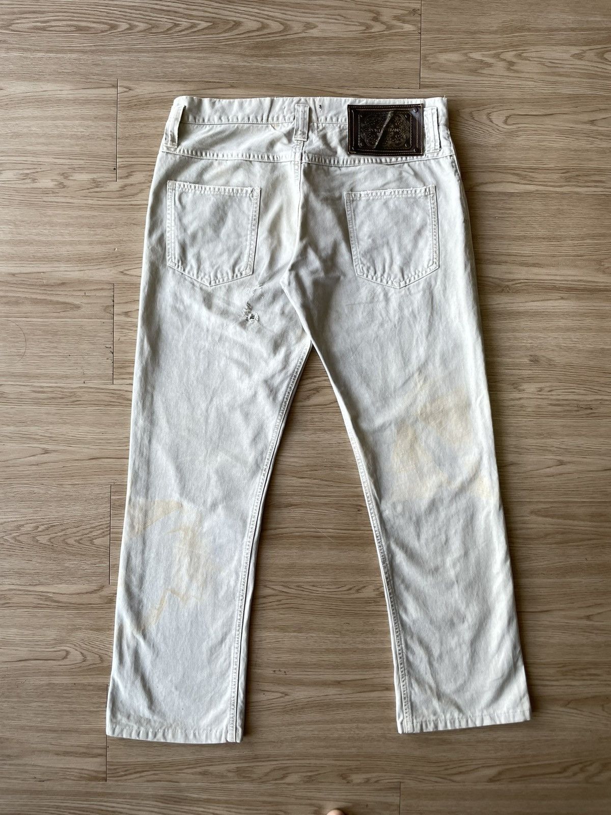 Dolce & Gabbana Dolce & Gabbana Distressed Pants Size US 32 / EU 48 - 2 Thumbnail