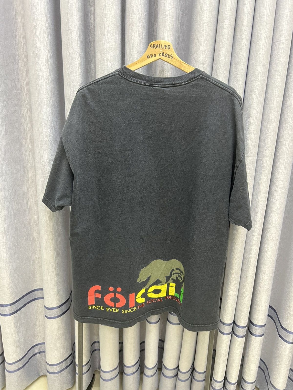 Tribal Streetwear Y2K FADED FOKAI SURF ISLAND STREETWEAR RASTA TEE Size US XXL / EU 58 / 5 - 6 Thumbnail