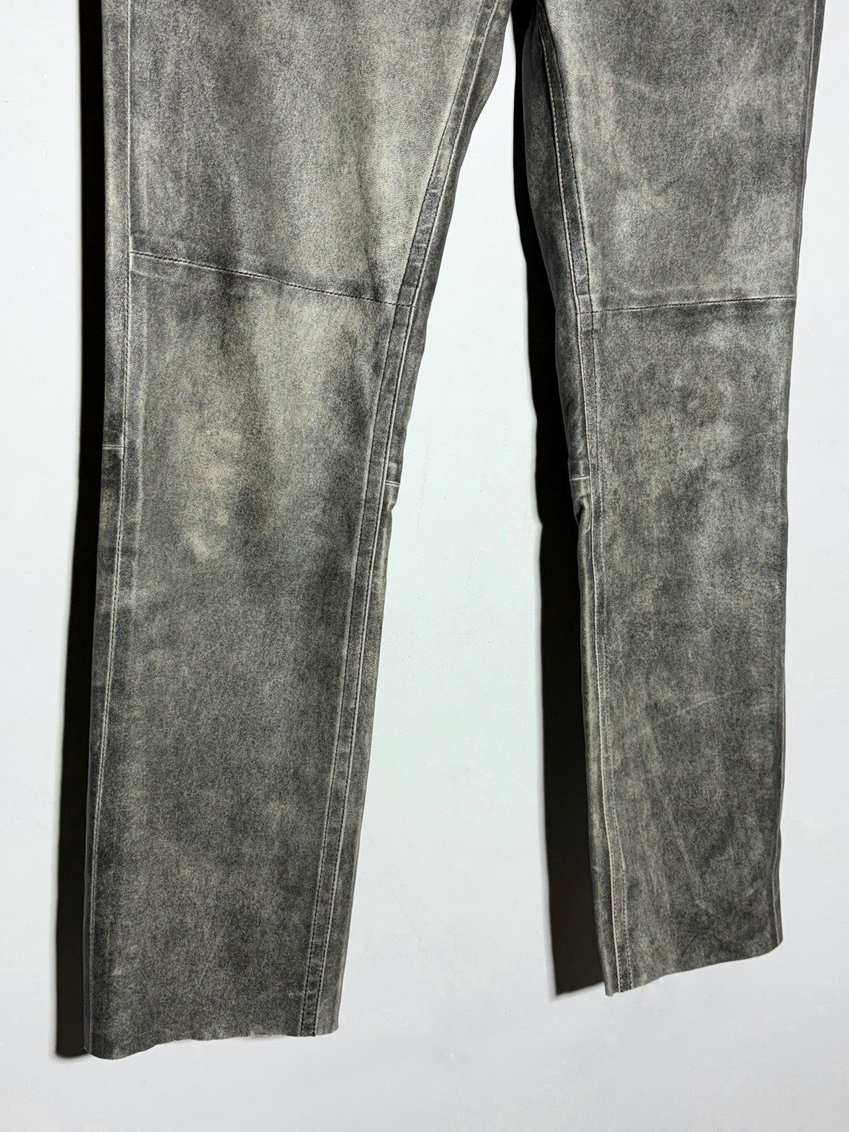 Isabel Marant Isabel Marant Étoile Taro Trousers Lamb Leather Pants Size 26" / US 2 / IT 38 - 6 Thumbnail