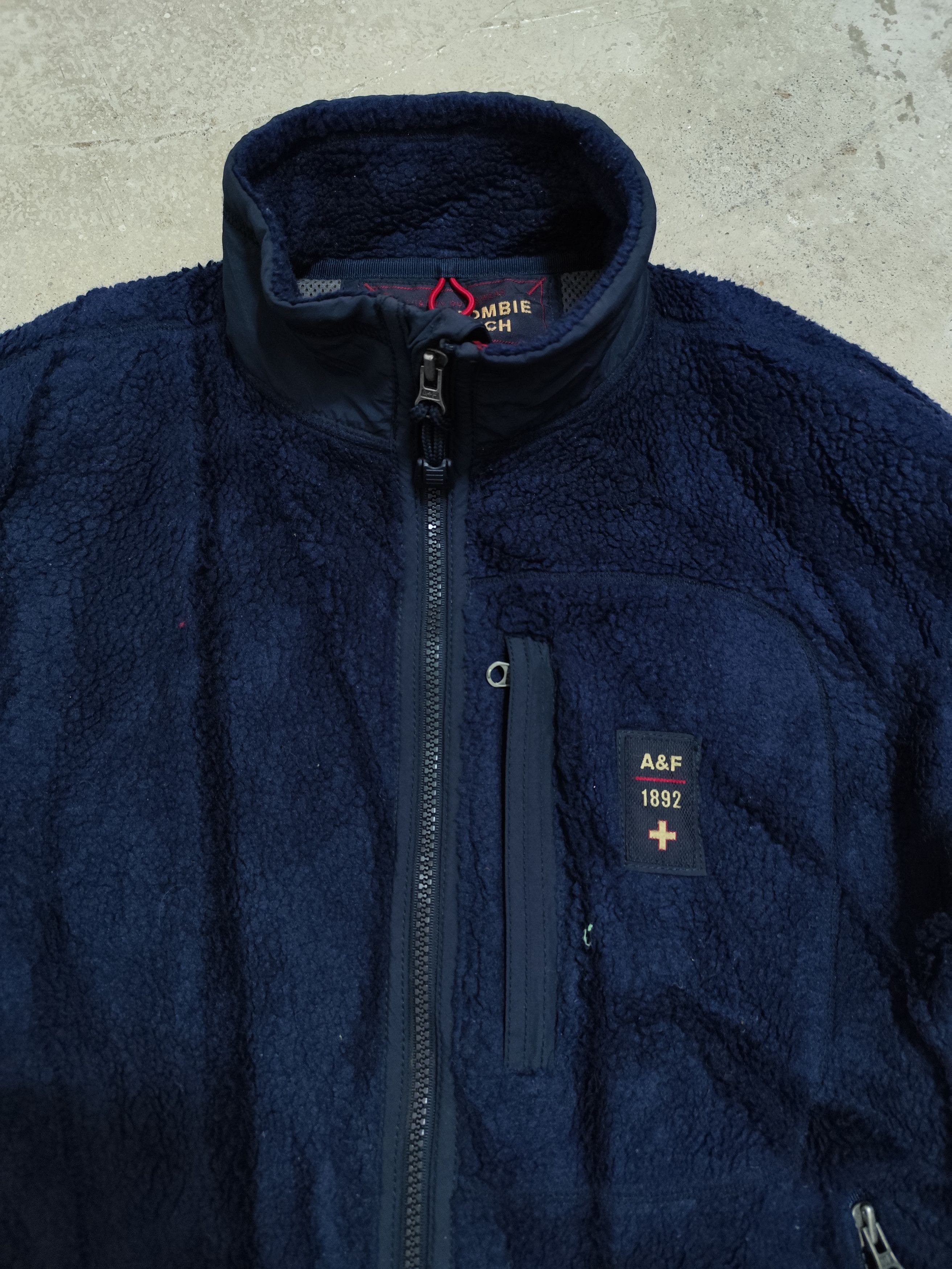 Abercrombie & Fitch VINTAGE ABERCROMBIE AND FITCH FLEECE JACKET Size US S / EU 44-46 / 1 - 5 Thumbnail