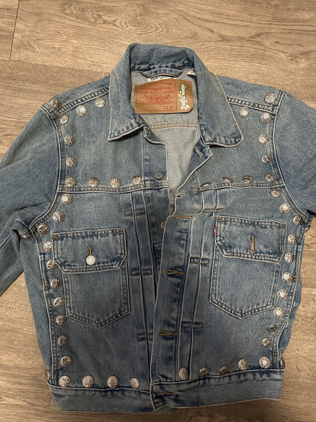 DENIM TEARS × Levi's DENIM TEARS X Levis studded denim set Size M / US 6-8 / IT 42-44 - 1 Thumbnail