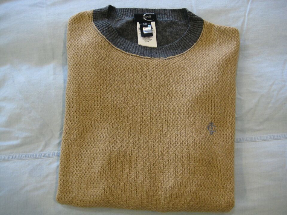 Just Cavalli Just Cavalli Crew neck thermal with wool knit sleeve Size US M / EU 48-50 / 2 - 2 Thumbnail