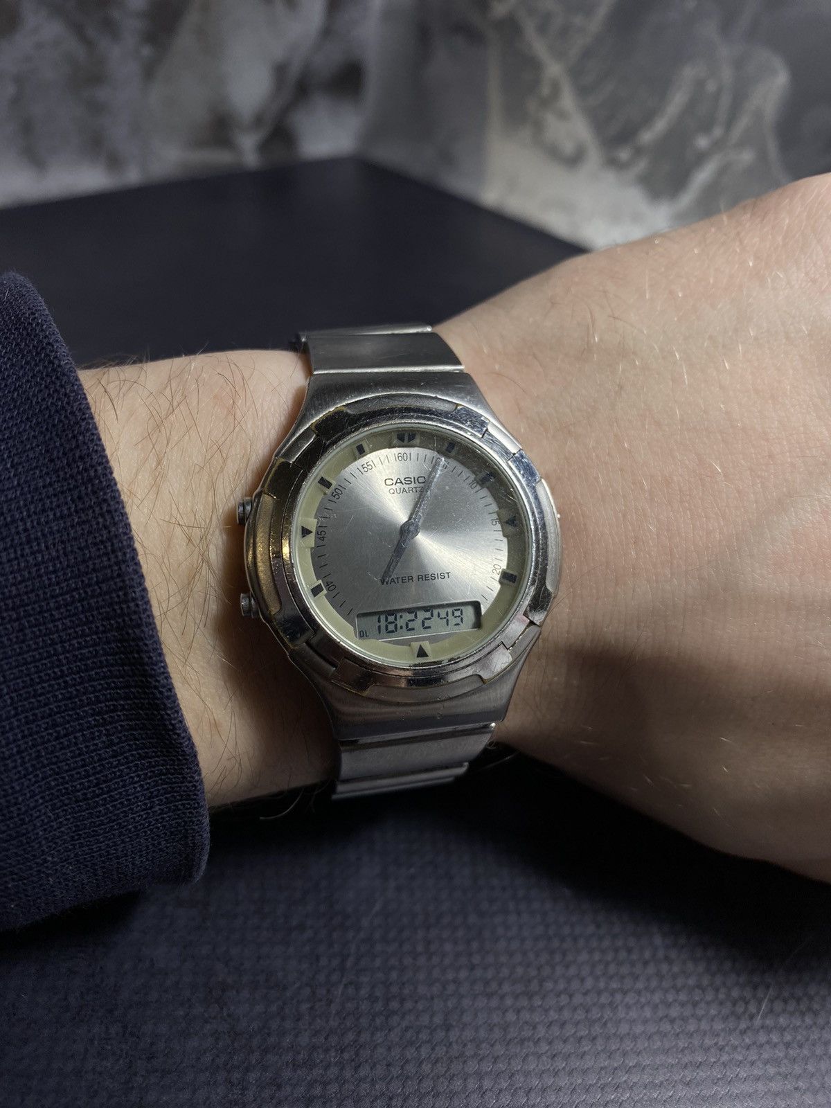 Casio Casio LA500 Vintage Hybrid Watch Japanese Brand Size ONE SIZE - 3 Thumbnail