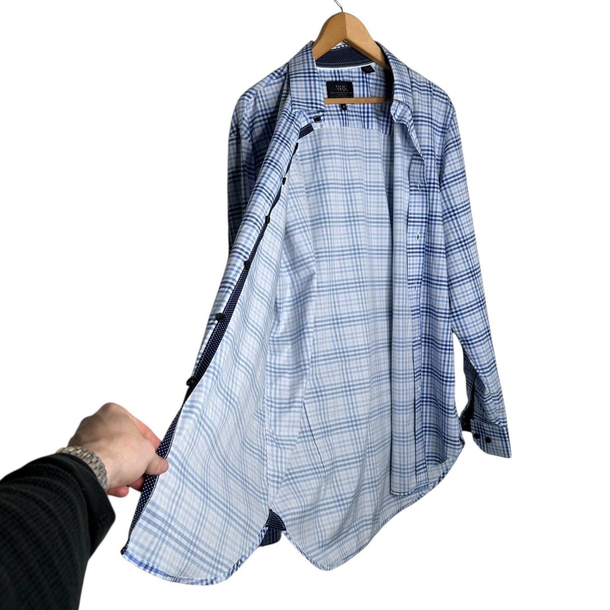 W.R.K. WRK 4 Way Stretch Button Down Shirt Size US L / EU 52-54 / 3 - 3 Thumbnail
