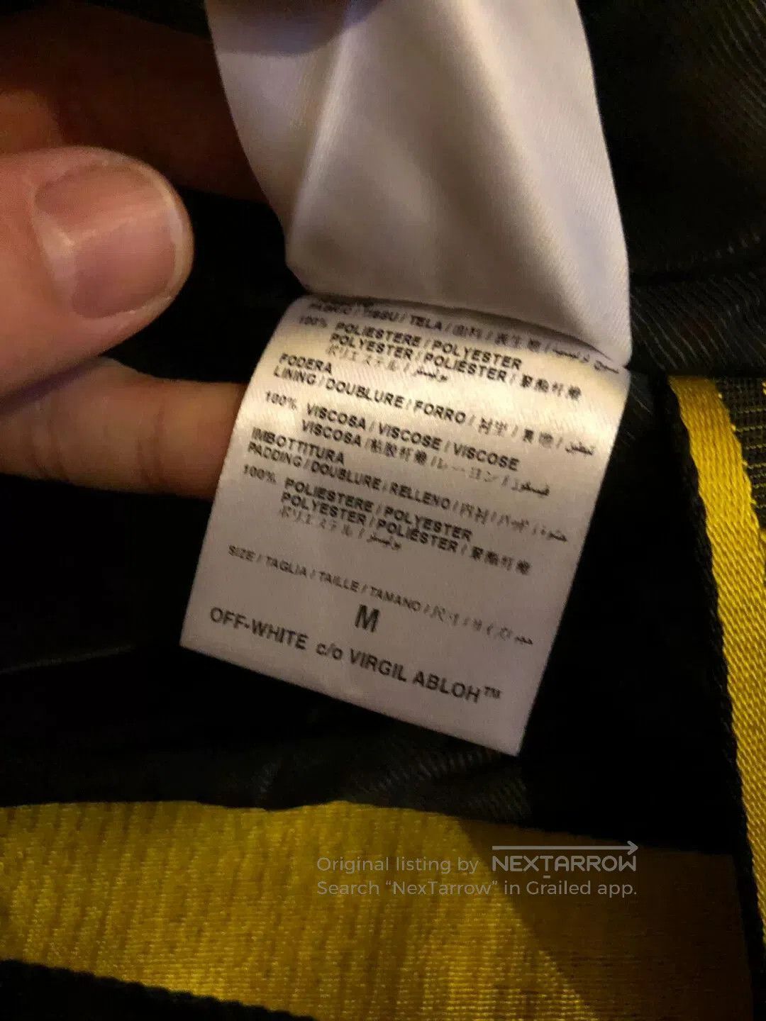 Off-White Off. Size US M / EU 48-50 / 2 - 6 Thumbnail