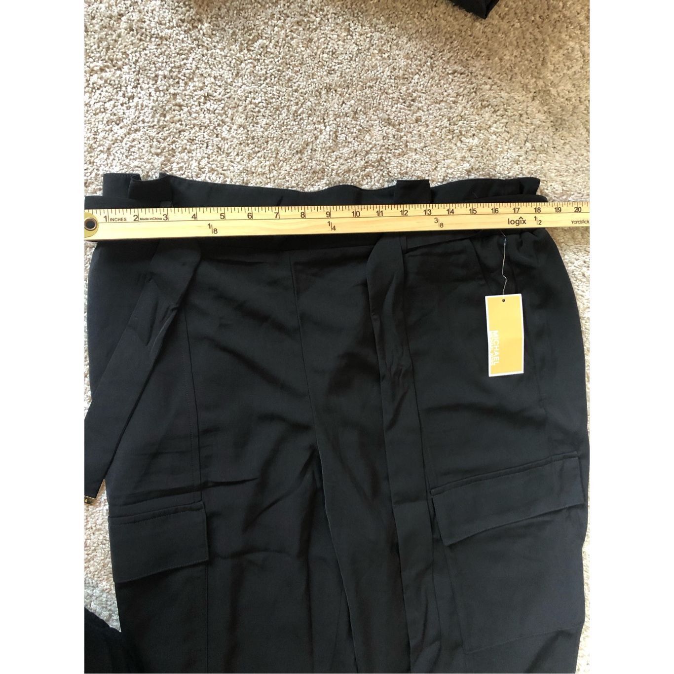Michael Kors Michael Kors Women’s Black Jogger Style Cargo Pants Size XL Size 38" / US 16 / IT 52 - 7 Thumbnail