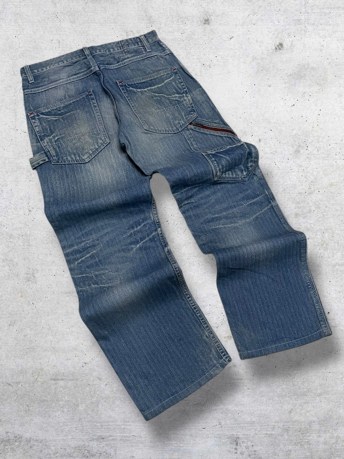 Japanese Brand VINTAGE RATTLE TRAP JAPAN DESIGNER 90S CARPENTER STREETWEAR Size US 30 / EU 46 - 9 Thumbnail
