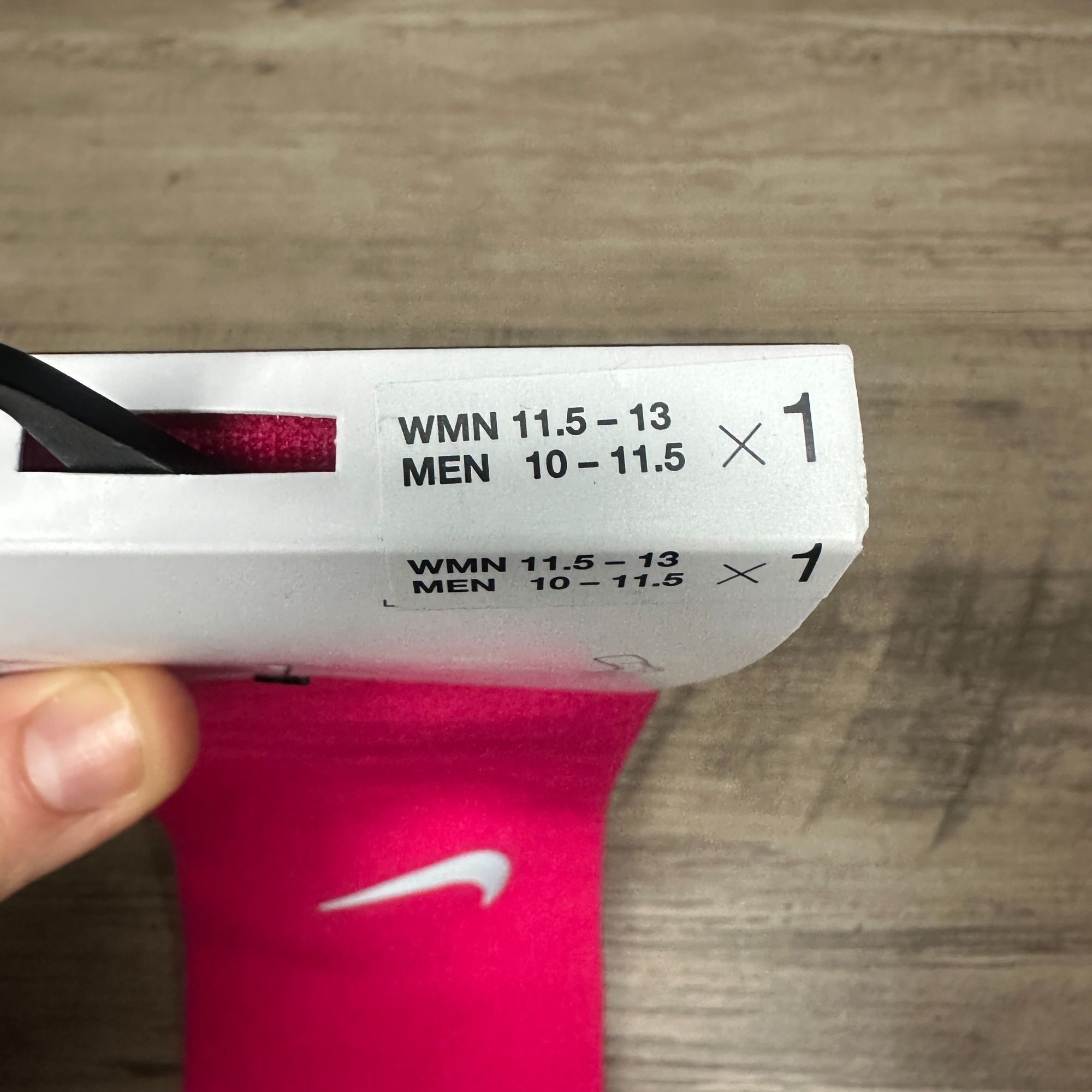 Nike NWT Nike Unisex Spark Dri-FIT Running Crew Socks Pink Size L Size ONE SIZE - 4 Thumbnail