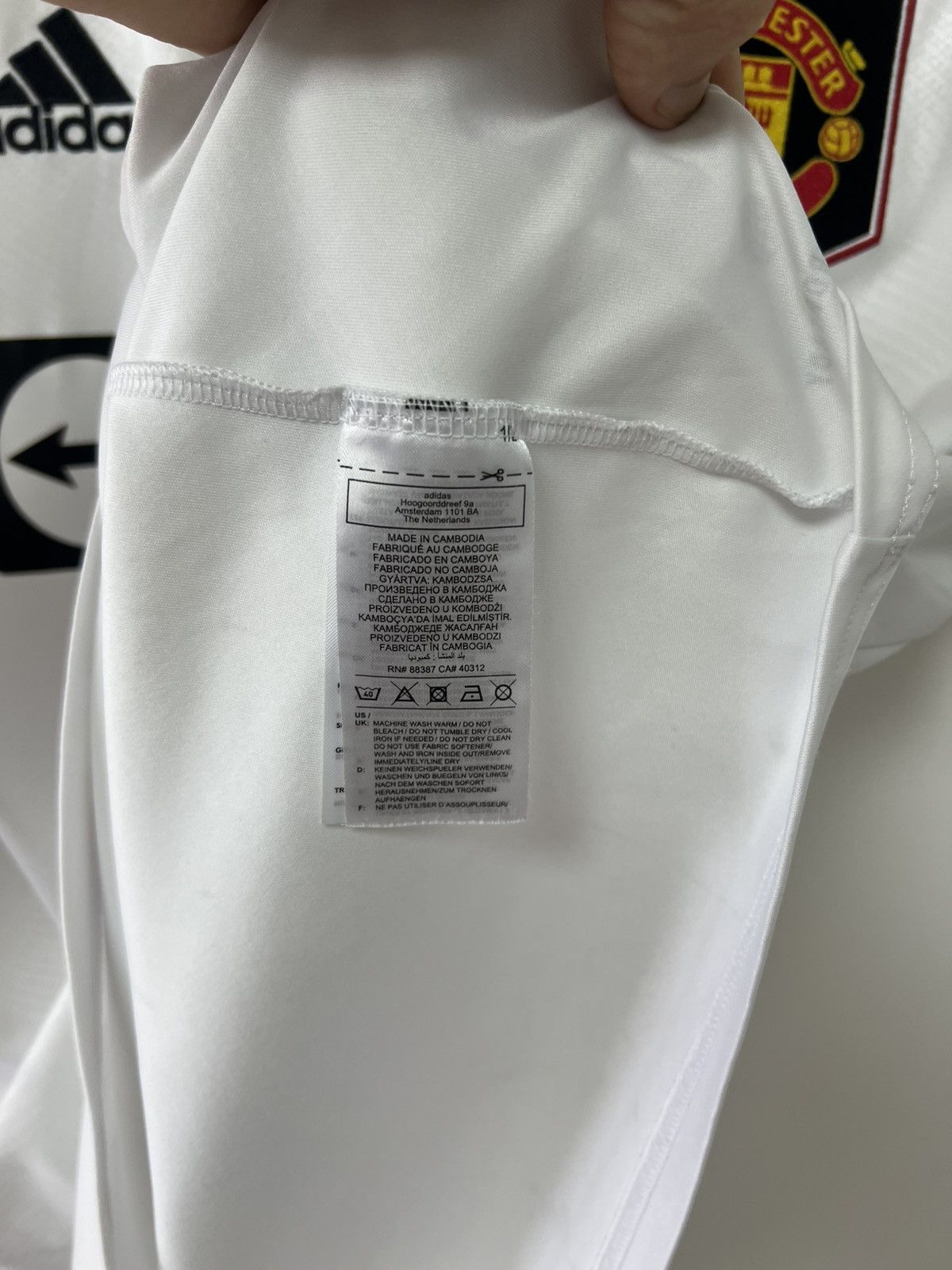 Adidas Manchester United 2022/23 Away Football Shirt Jersey Adidas Size US M / EU 48-50 / 2 - 16 Thumbnail