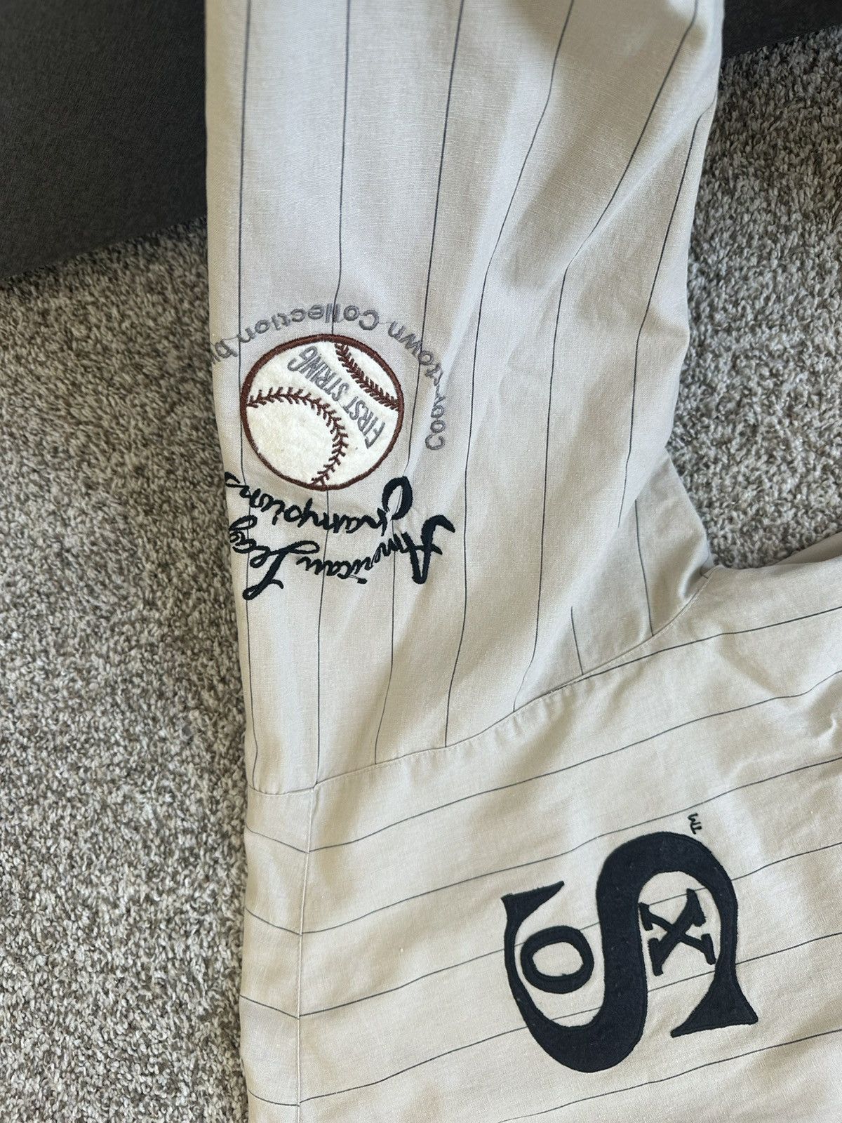 Other Vintage white Sox reversible bomber jacket Size US M / EU 48-50 / 2 - 2 Thumbnail