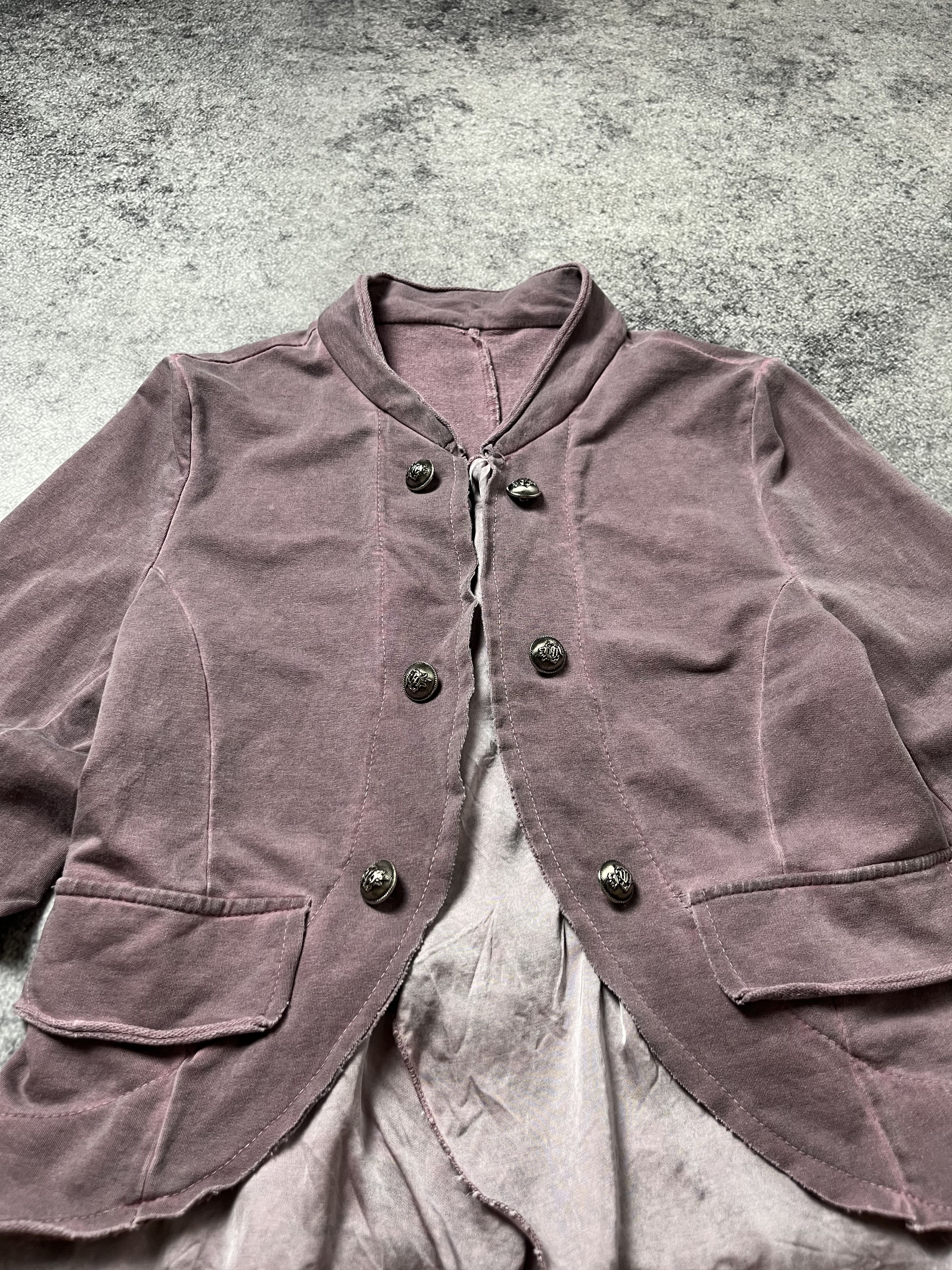 Hysteric Glamour × Undercover 🔥GOTHIC NAPOLEON MILITARY WASHED JACKET SAINT LAURENT VIBE Size M / US 6-8 / IT 42-44 - 6 Thumbnail