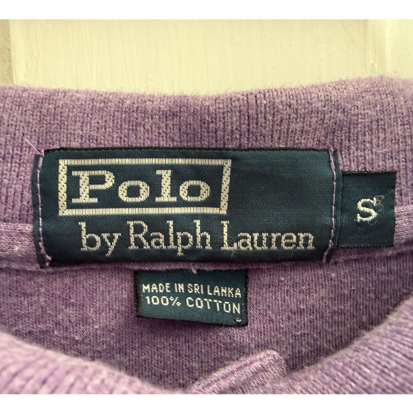 Polo Ralph Lauren Vintage Polo Ralph Lauren Light Purple Polo EUC Blue Pony Size US M / EU 48-50 / 2 - 3 Thumbnail