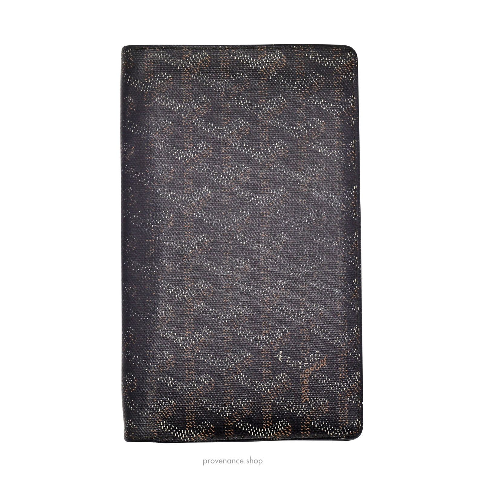 Goyard 🔴 St. Roch Vertical Long Wallet - Black Goyardine Size ONE SIZE - 1 Thumbnail