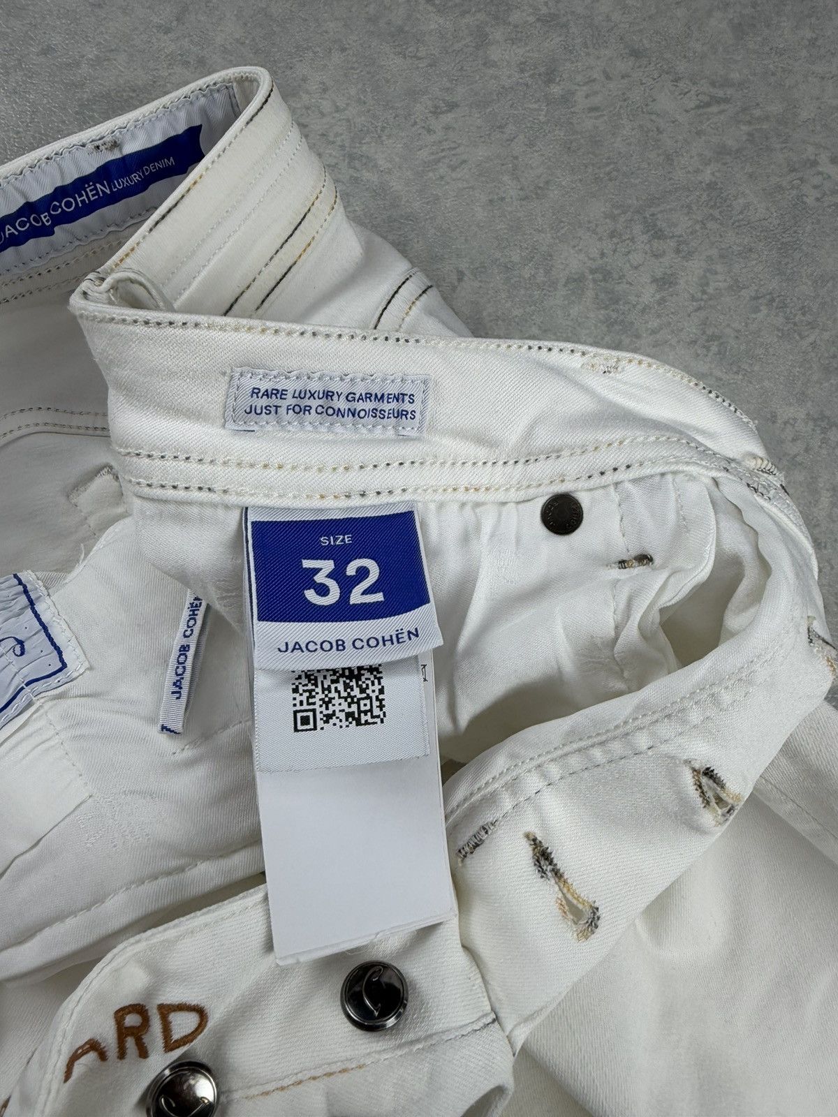 Jacob Cohen Jacob Cohen Bard White Denim Jeans Size 32 Size US 32 / EU 48 - 14 Thumbnail