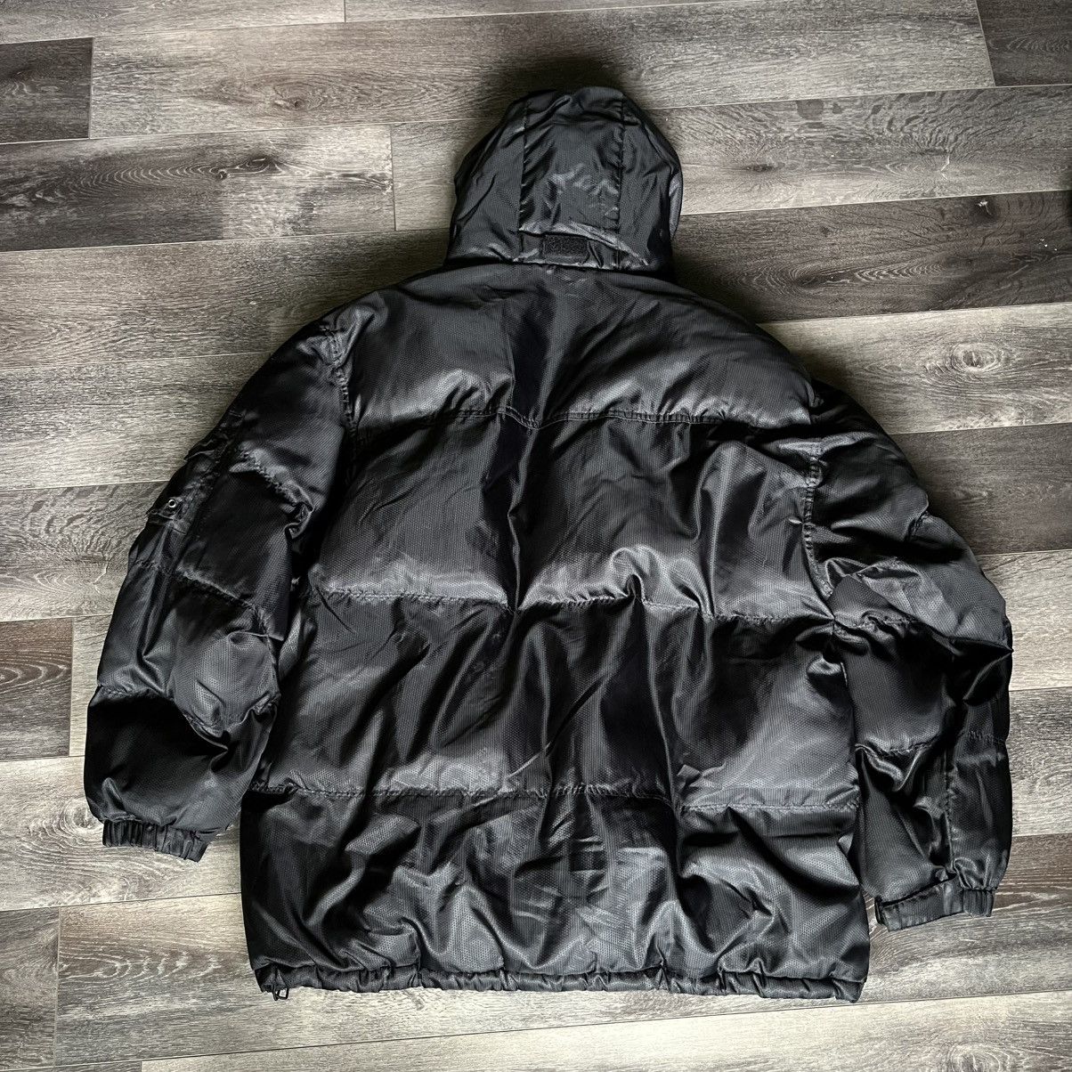 Southpole Vintage 2000s South Pole Puffer Hooded Coat Zip Jacket Black Size US XXL / EU 58 / 5 - 2 Thumbnail