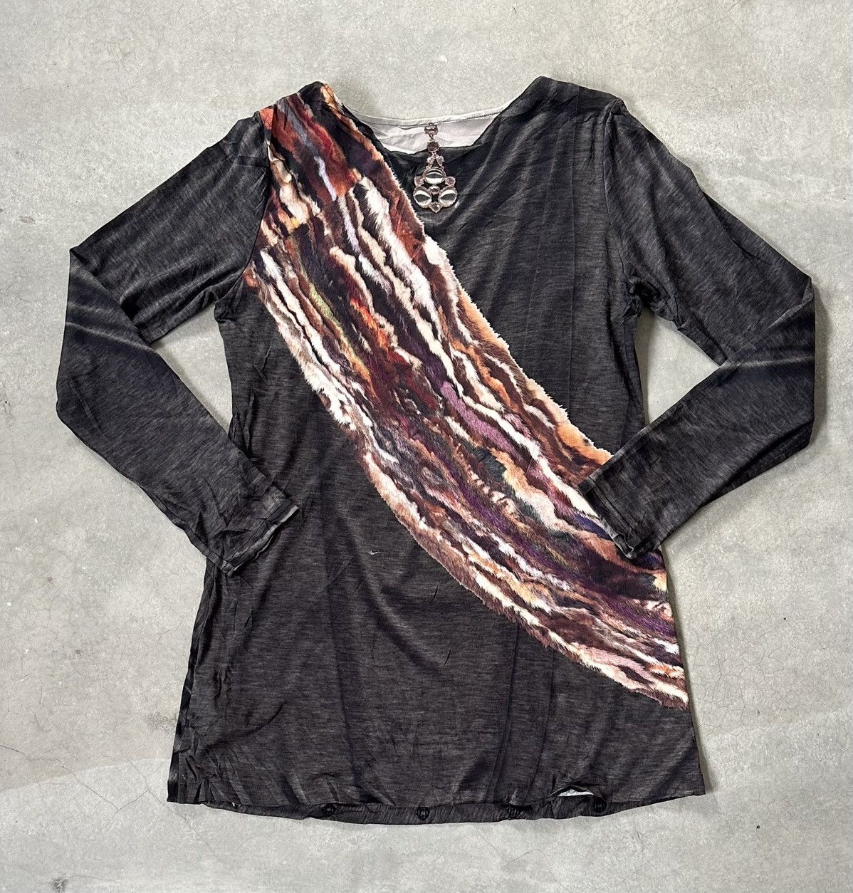 Japanese Brand RITSUKO SHIRAHAMA JAPANESE DESIGNER AVANT GARDE BODY FIT Size M / US 6-8 / IT 42-44 - 7 Thumbnail