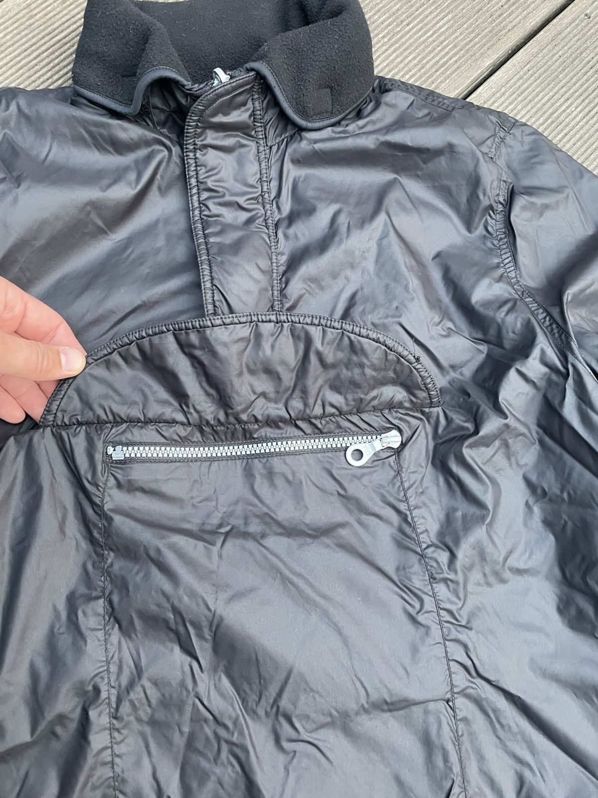 Moncler Grenoble Vintage Moncler Anorak Reversible Nylon Fleece Size L Size US L / EU 52-54 / 3 - 6 Thumbnail