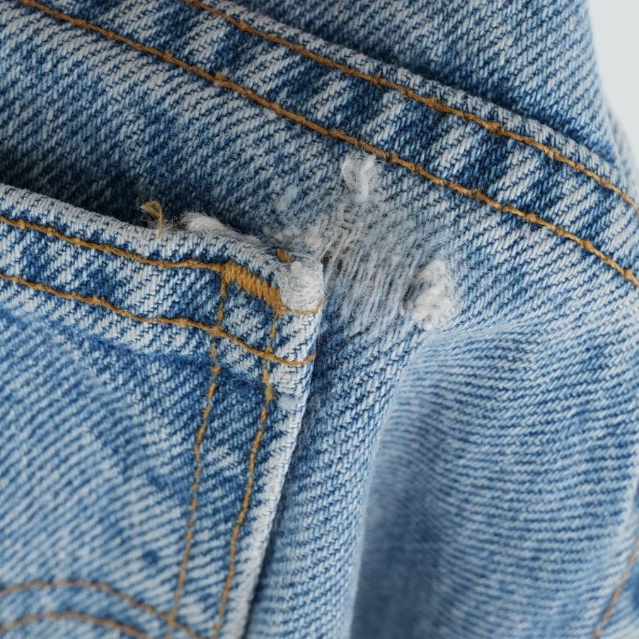 Levi's Levis 550 Shorts Mens 34x10.5 Blue Relaxed Fit Orange Tab Size US 34 / EU 50 - 14 Thumbnail