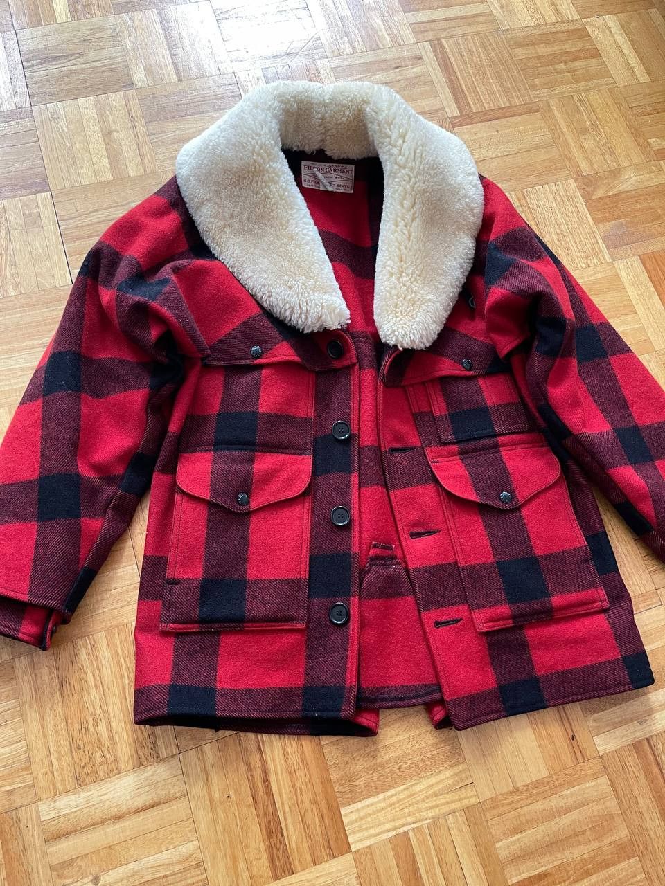 Filson Filson Mackinaw Packer Buffalo Plaid Wool Vintage Jacket Size US M / EU 48-50 / 2 - 3 Thumbnail