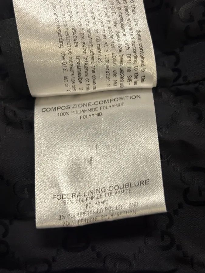 Gucci AW2011 Gucci Black & Grey Nylon Quilted Puffer Jacket Size US S / EU 44-46 / 1 - 11 Thumbnail