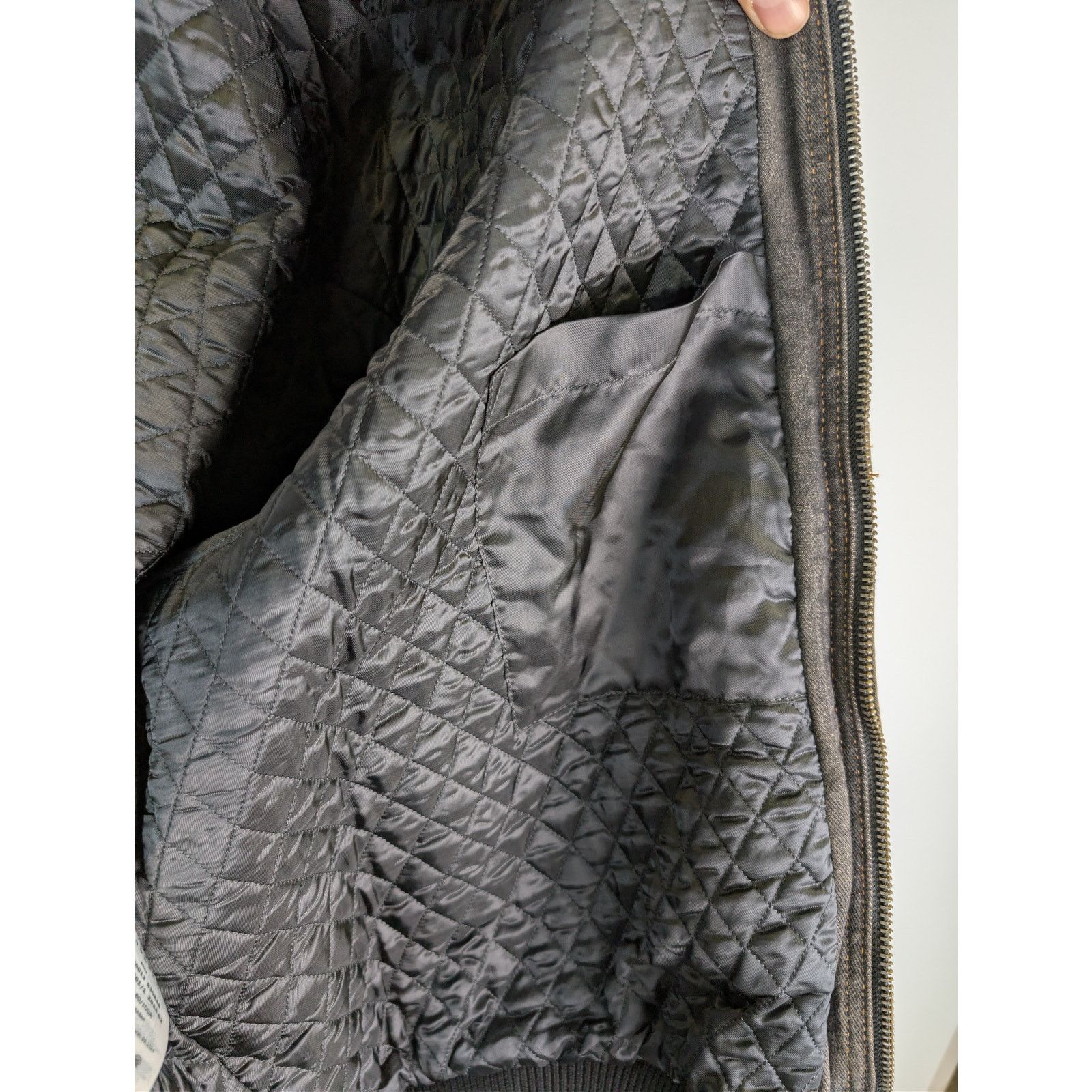 Maison Margiela o1rshd1 MM6 Hooded Hoodie Denim Jacket in Brown Size US M / EU 48-50 / 2 - 8 Thumbnail
