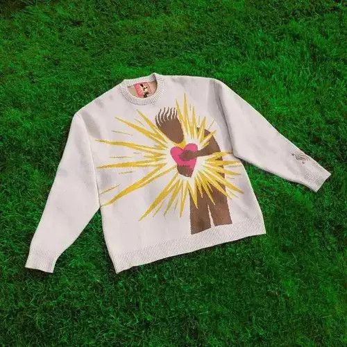 Aran Isles Knitwear Aesthetics Cartoon Anime Sweater O Neck Long Size US M / EU 48-50 / 2 - 3 Thumbnail