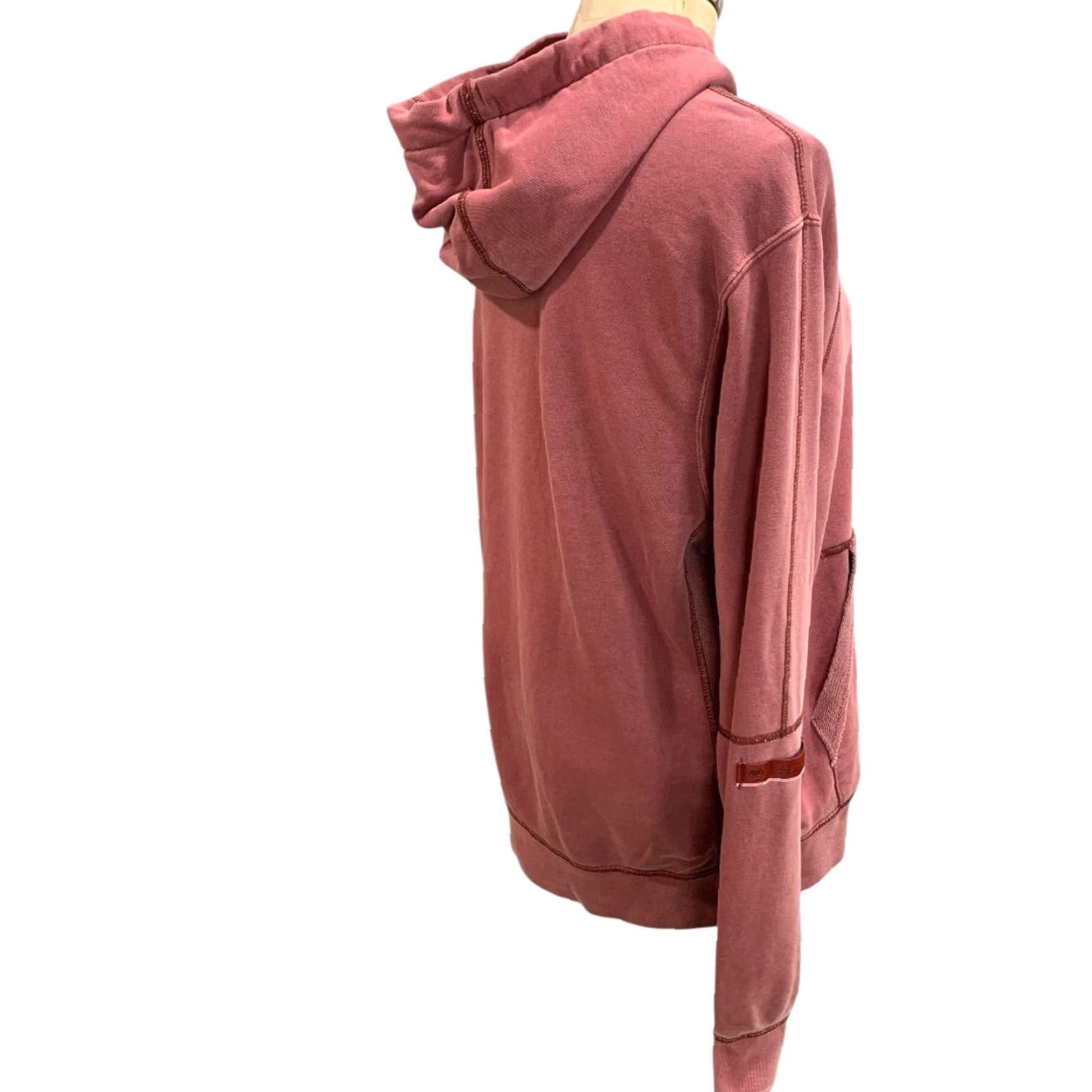 Nike Nike Hoodie Mens Medium Pullover Sweatshirt French Terry Pink Sweet Beet Size US M / EU 48-50 / 2 - 7 Thumbnail