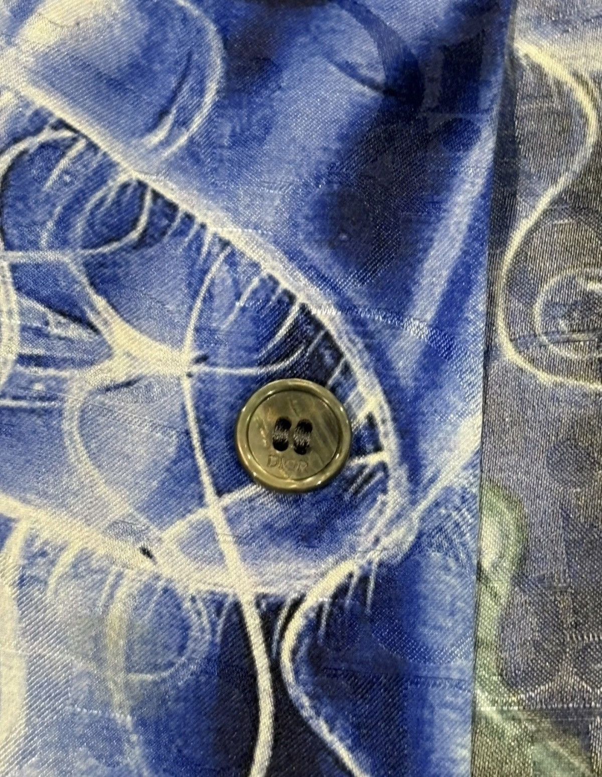 Dior Dior x Kenny Scharf Oblique Button up Shirt - 40 Size US M / EU 48-50 / 2 - 6 Thumbnail