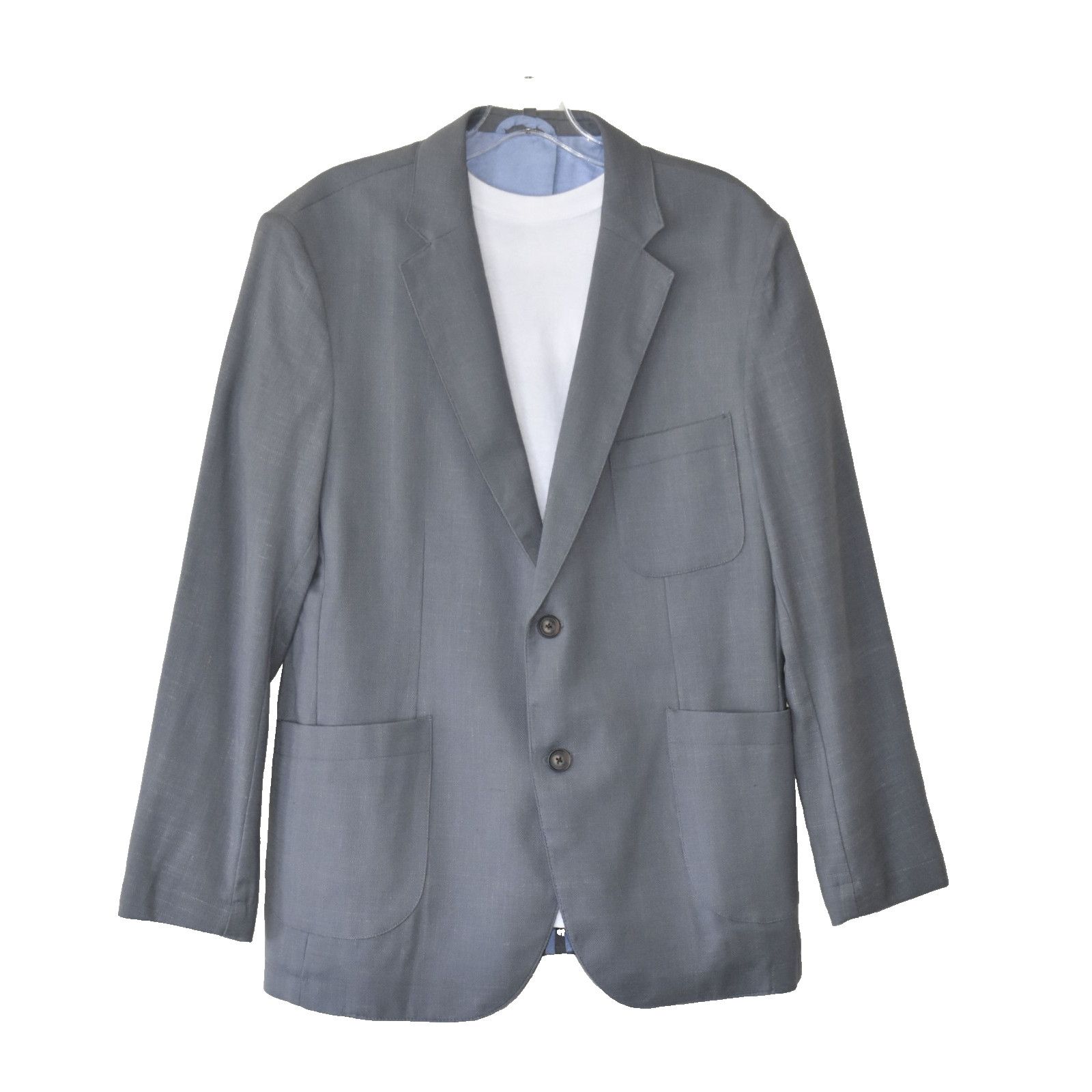 Taylor Stitch TAYLOR STITCH Grey Butterfly Lining Telegraph Jacket Sz 40 Size 40R - 1 Thumbnail