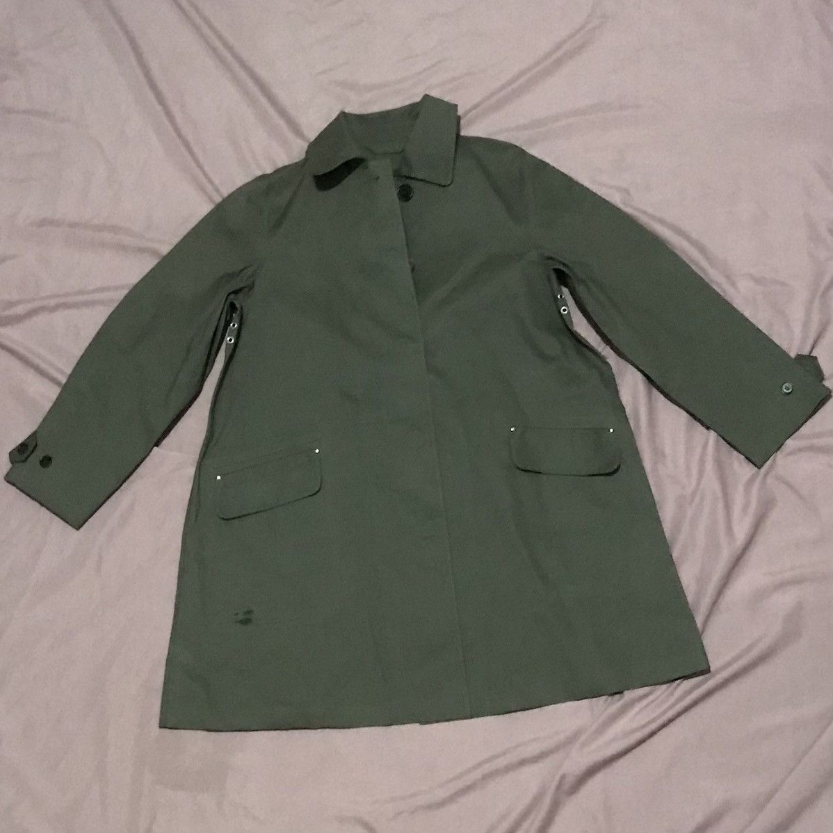 Mackintosh MACKINTOSH RAINCOAT made in SCOTLAND of pure combed cotton Size US S / EU 44-46 / 1 - 2 Thumbnail