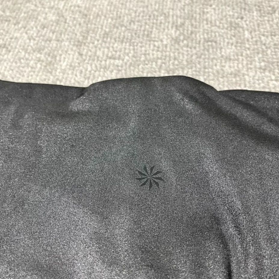 Athleta Athleta Leggings Women M Gray Shine Elation Ultra High Rise Tight 26" Yoga Gym Run Size 32" / US 10 / IT 46 - 3 Thumbnail