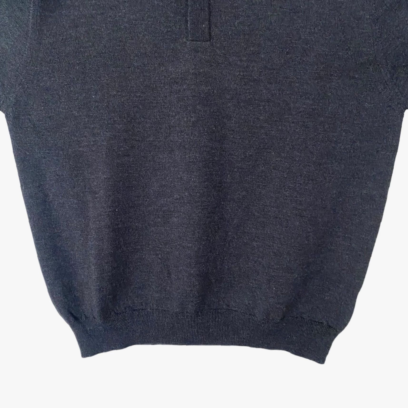 Vintage VINTAGE Zanetti Italy Merino Wool Henley Sweater Gray Men's XL Long-Sleeve Pullover Knit Fall Winter Size US XL / EU 56 / 4 - 6 Thumbnail