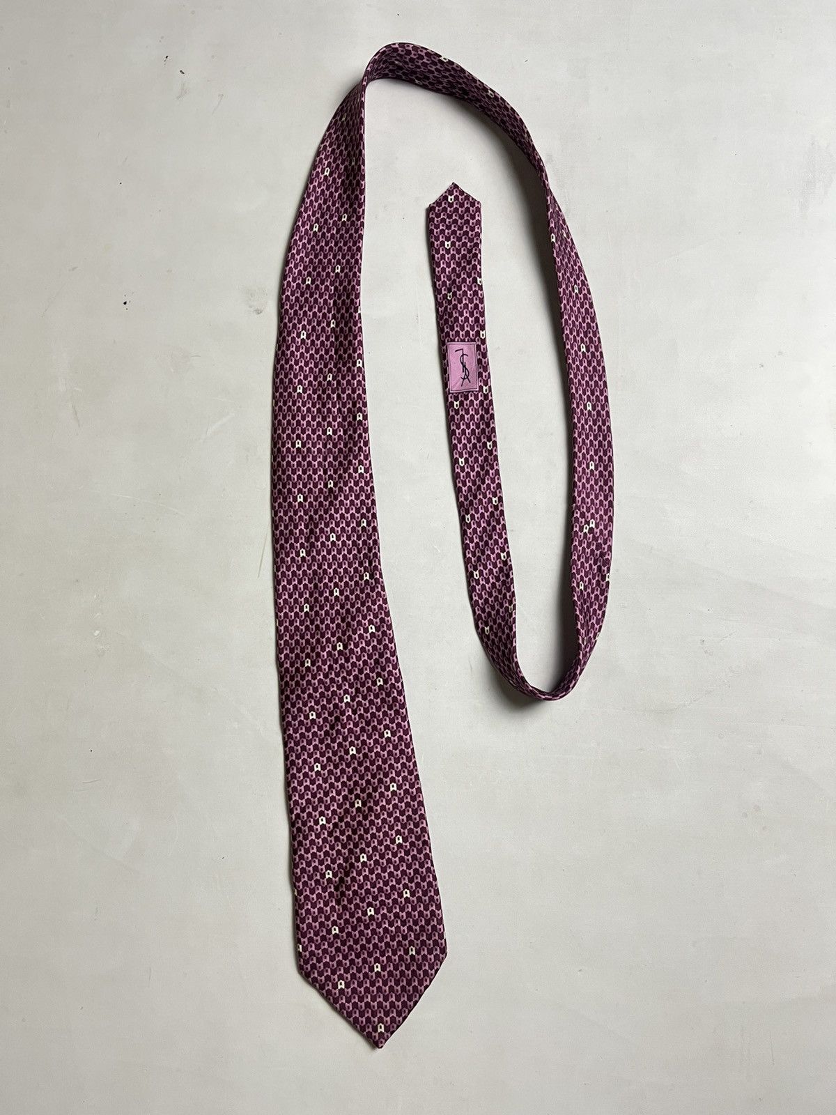 Yves Saint Laurent 🔥HOT🔥Yves Saint Laurent Pour Homme multicolor tie Size ONE SIZE - 1 Thumbnail