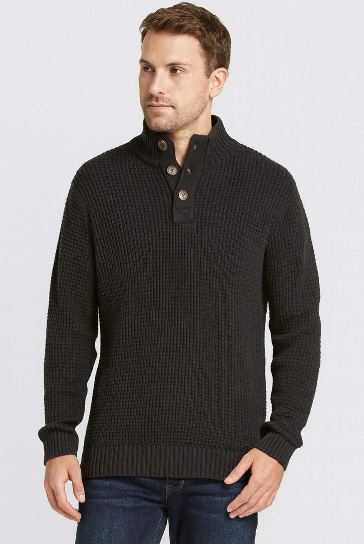 Weatherproof Mens Weatherproof Vintage Navy Blue Sweater size XL Size US XL / EU 56 / 4 - 1 Thumbnail