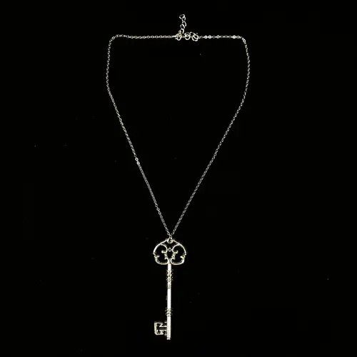 VIBE Gothic Key Pendant Necklace and Punk Necklace Gothic Chain Size ONE SIZE - 7 Thumbnail