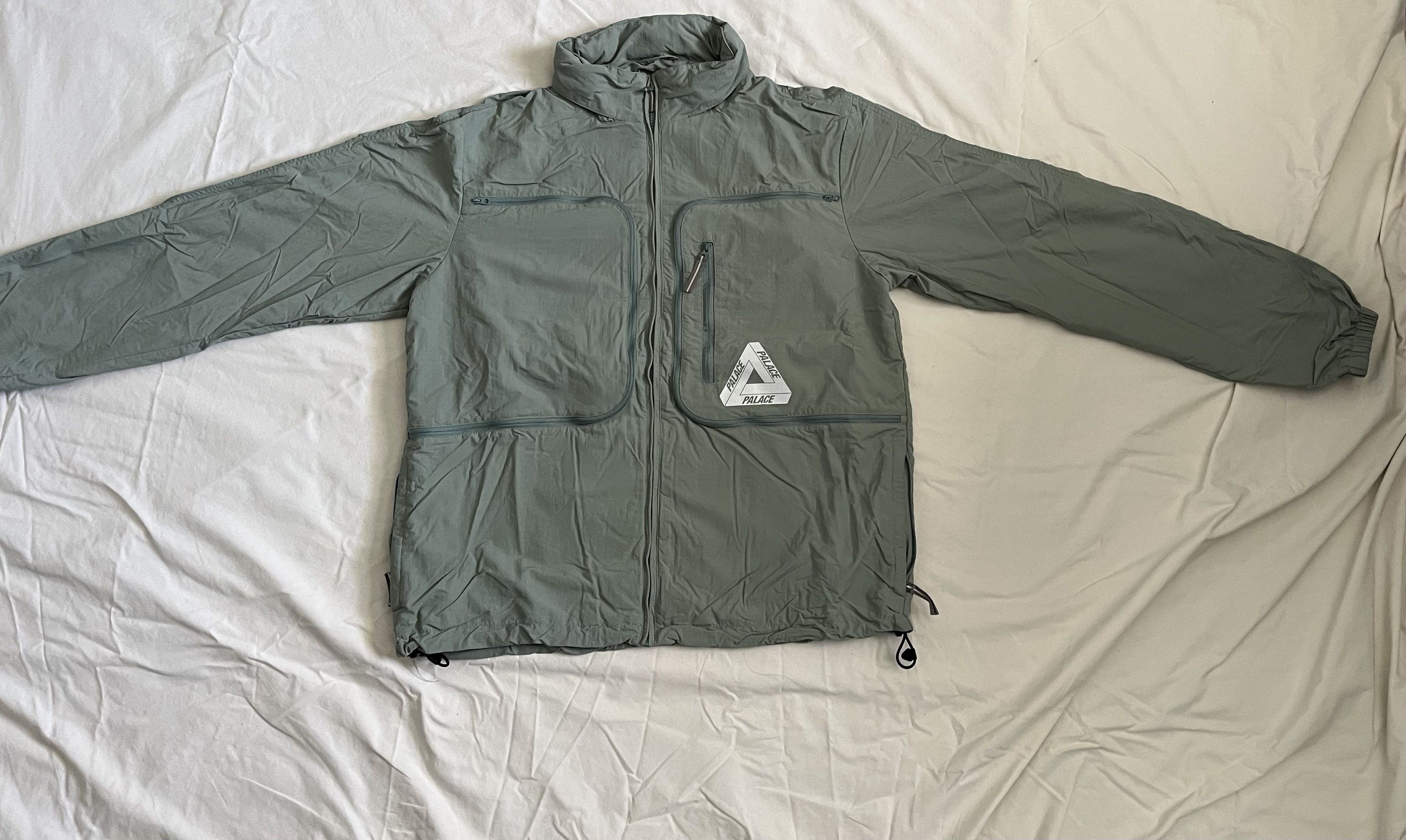 Palace Palace Mesher Jacket Artic Grey | Grailed
