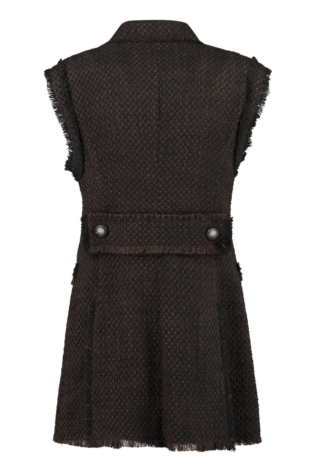 Dolce & Gabbana o1y0825 Coat in Dark Brown Size M / US 6-8 / IT 42-44 - 2 Thumbnail