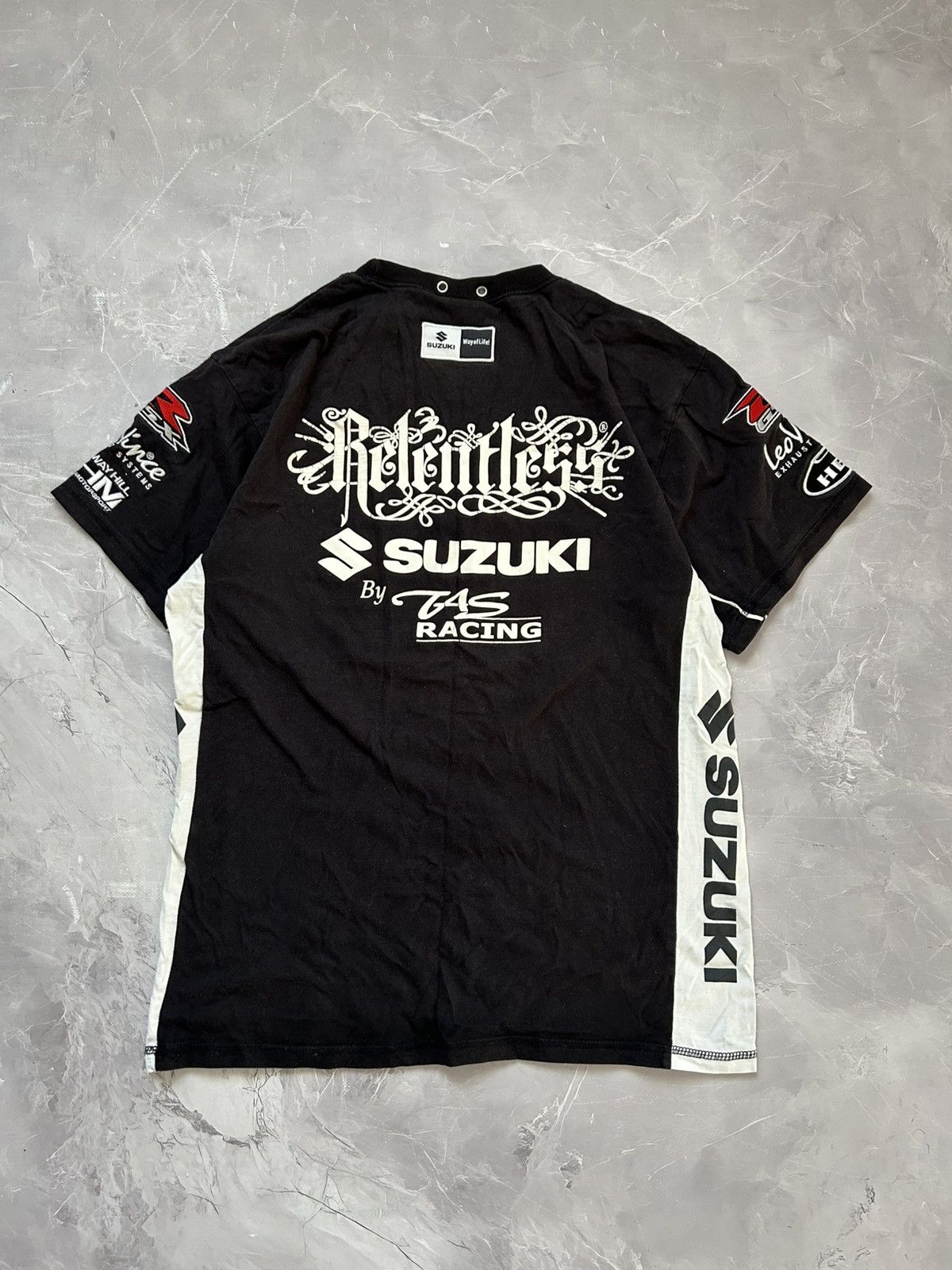 Vintage Suzuki Relentless Racing T-shirt Size US L / EU 52-54 / 3 - 1 Thumbnail