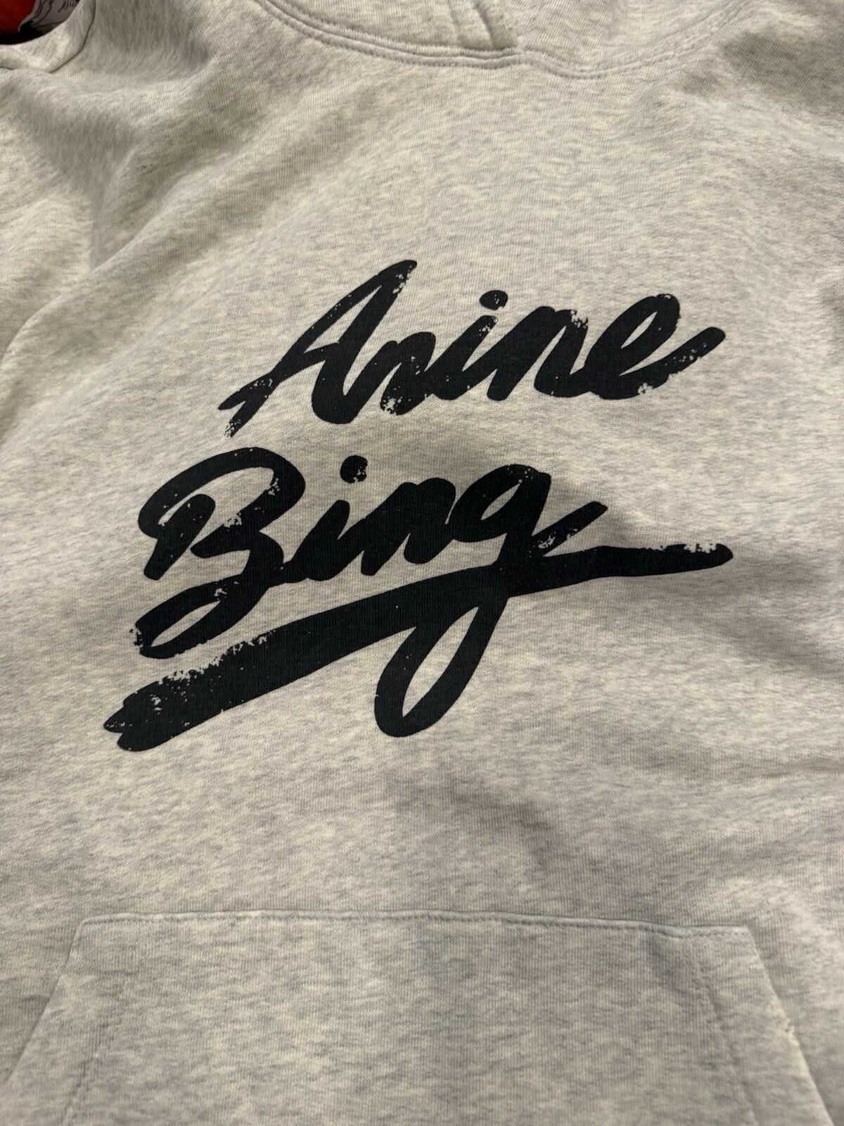 Other Collectible Anine Bing Harvey Signature Hoodie Grey XXS NWT Size XS / US 0-2 / IT 36-38 - 3 Thumbnail