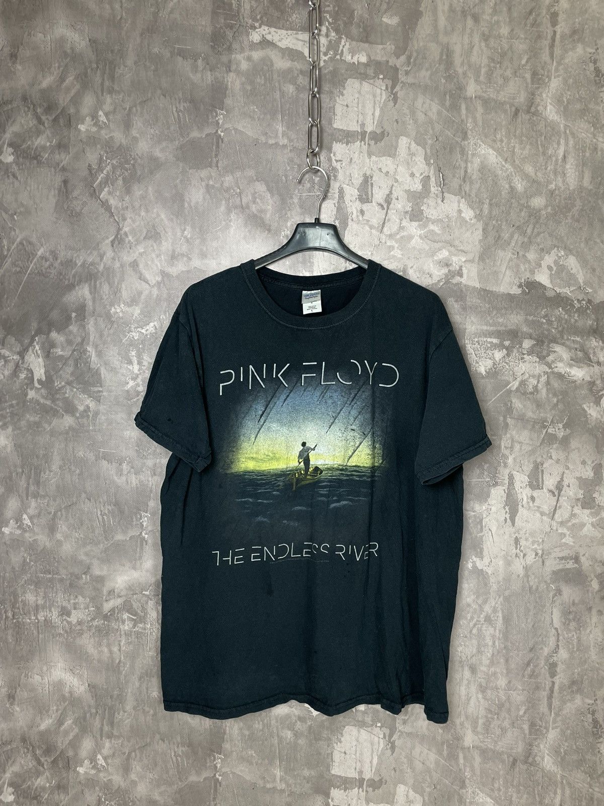 Band Tees × Vintage Pink Floyd the endless river tour tee 00s T-shirt Size US L / EU 52-54 / 3 - 1 Thumbnail