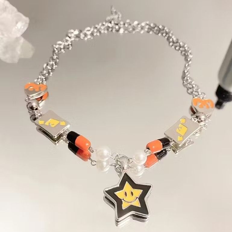 Jewelry Star Charm Choker Y2K Necklace Size ONE SIZE - 1 Thumbnail