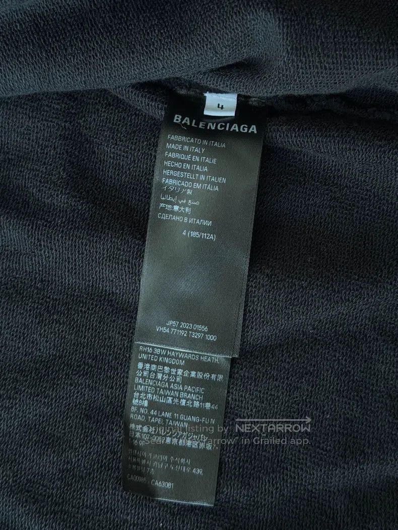 Balenciaga Balenciaga Fake two-piece knitted sweatshirt Size US XL / EU 56 / 4 - 7 Thumbnail