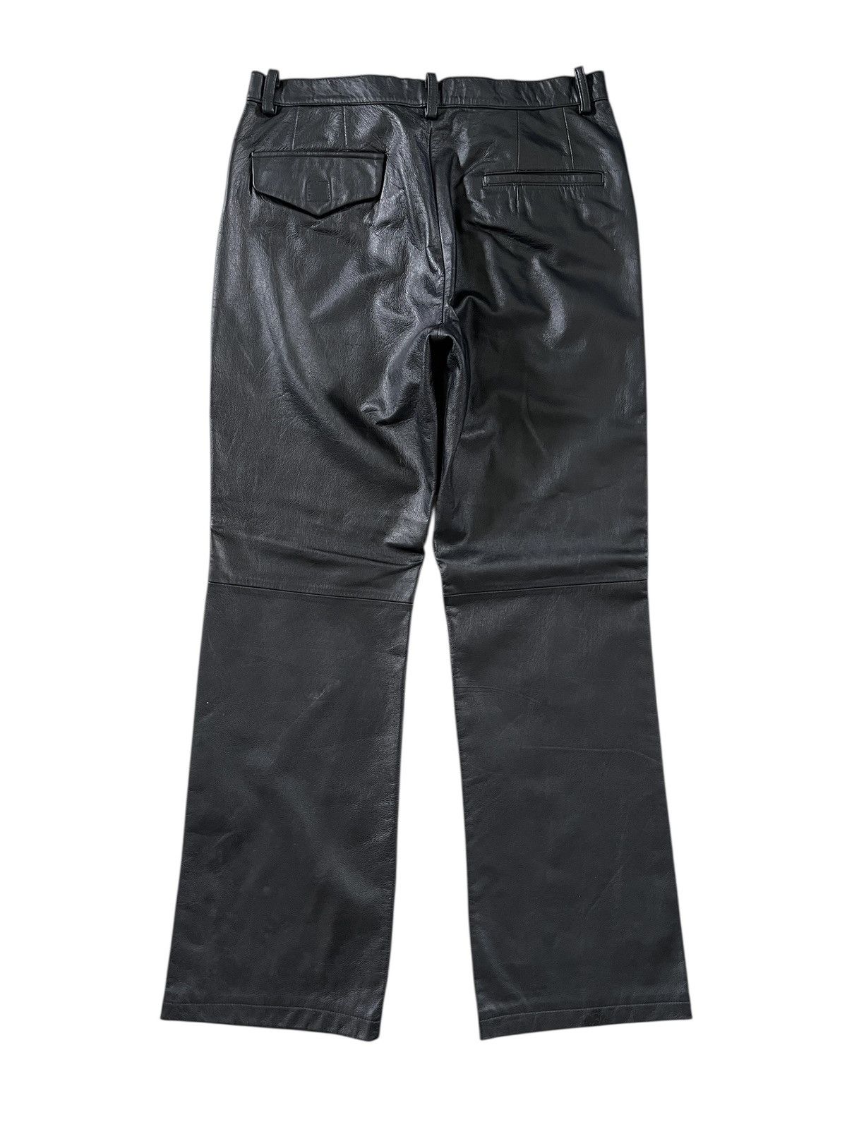 Tornado Mart 1990s Tornado Mart Leather Pants Size US 31 - 2 Thumbnail
