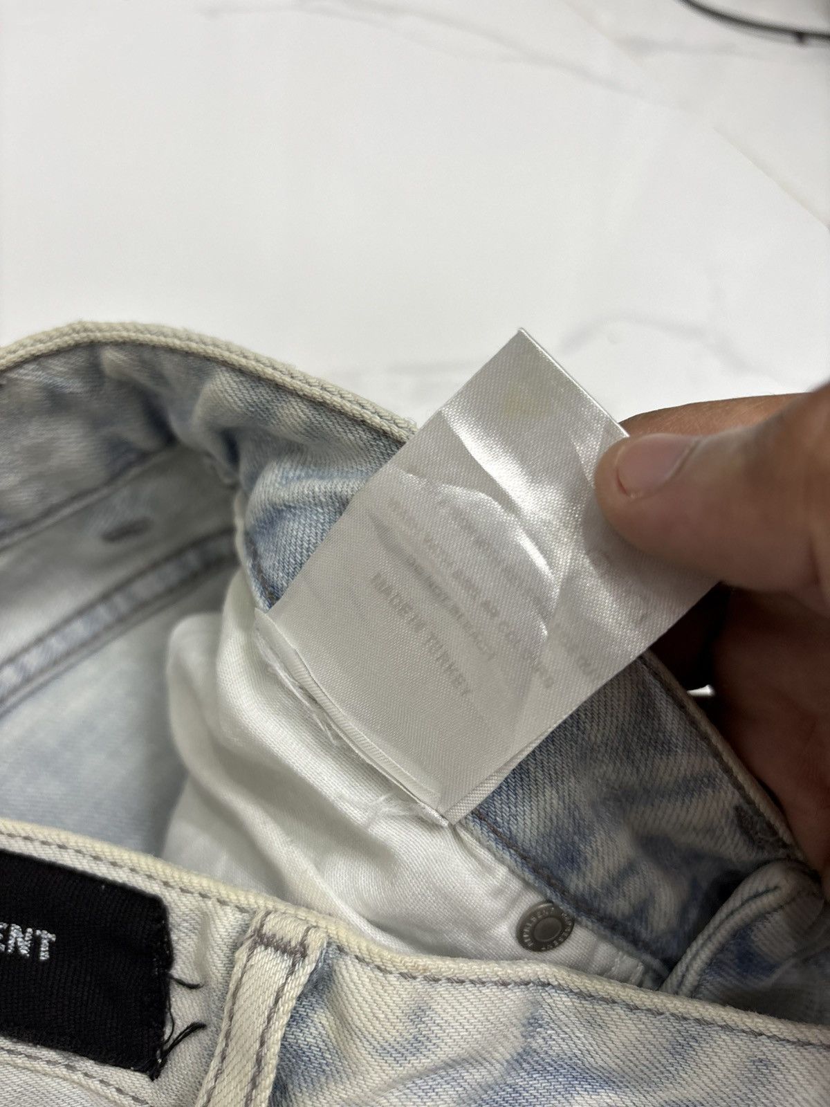 Represent Clo. REPRESENT DESTROYER DENIM RIRI ZIP SKINNY JEANS Size US 28 / EU 44 - 12 Thumbnail