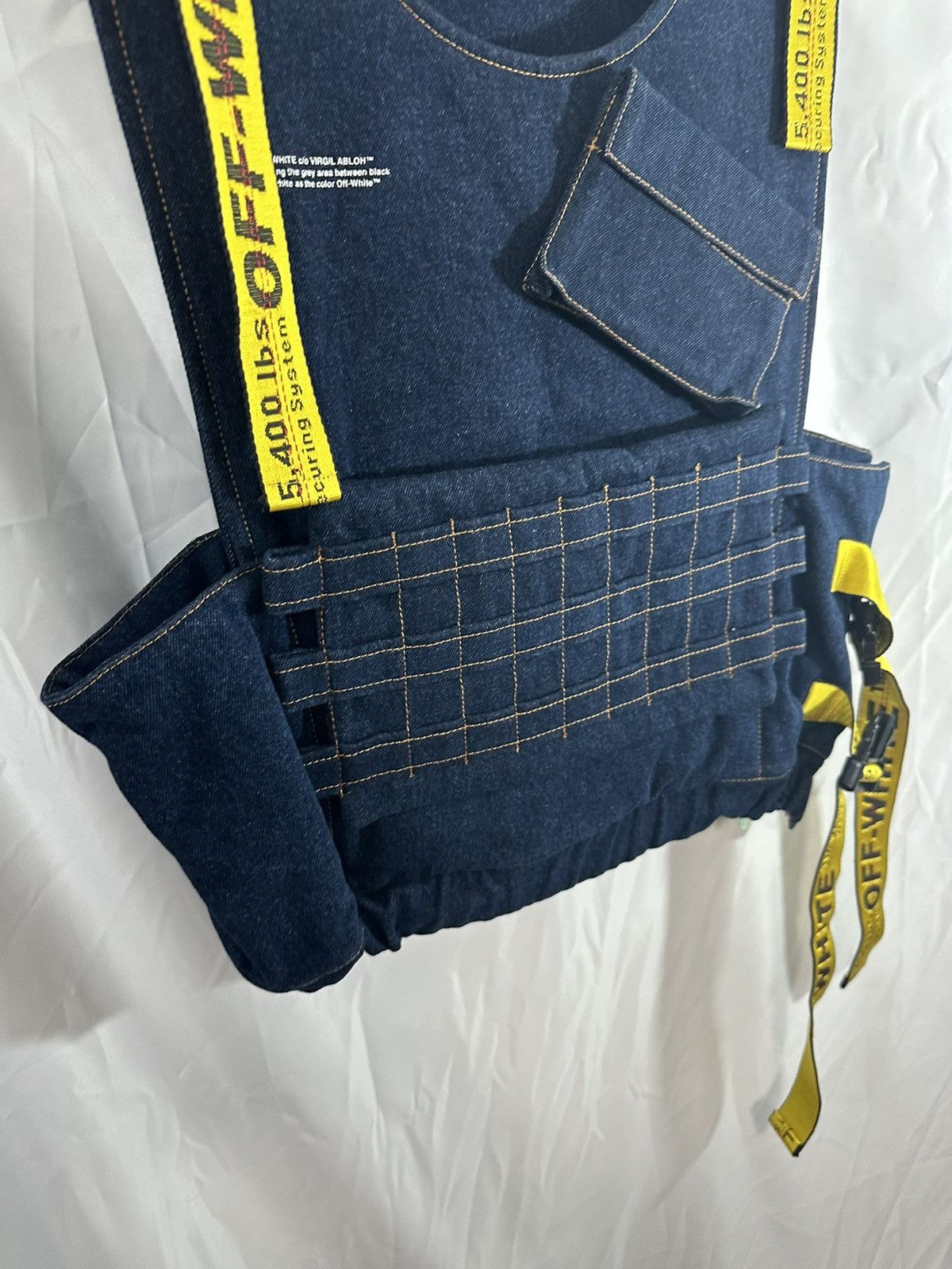 Off-White Off White Denim Vest Size US L / EU 52-54 / 3 - 6 Thumbnail