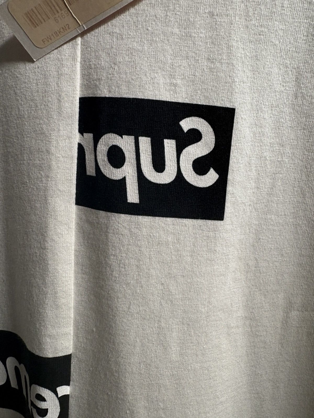 Comme des Garcons × Supreme Supreme x Comme des garcons Tee Shirt white cdg DEADSTOCK Size US M / EU 48-50 / 2 - 2 Thumbnail