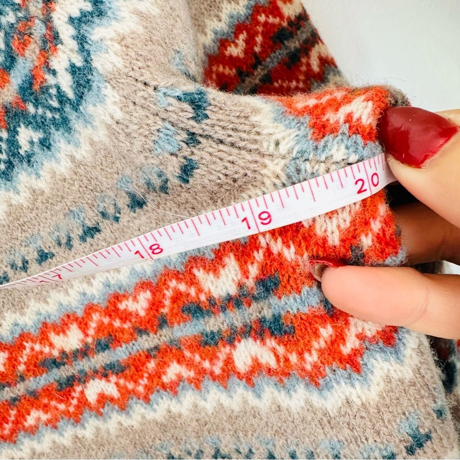 J.Crew J CREW Beige Tan Fair Isle Knit Stripe $228 Pullover Sweater Size S / US 4 / IT 40 - 8 Thumbnail