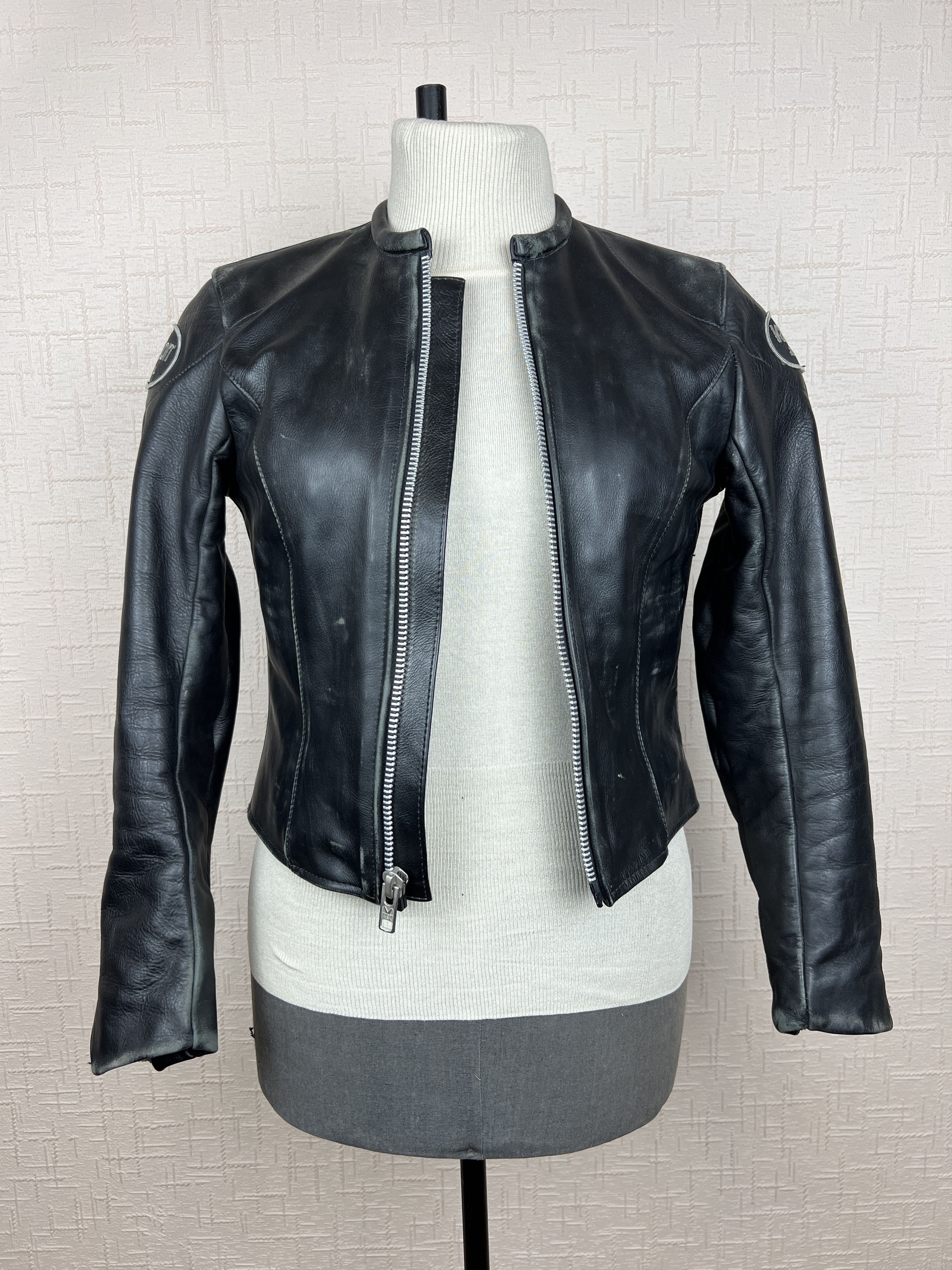 Vanson Leathers × Vintage Vanson Leathers Vintage Motorcycle Cafe Racer Jacket Size M / US 6-8 / IT 42-44 - 1 Thumbnail