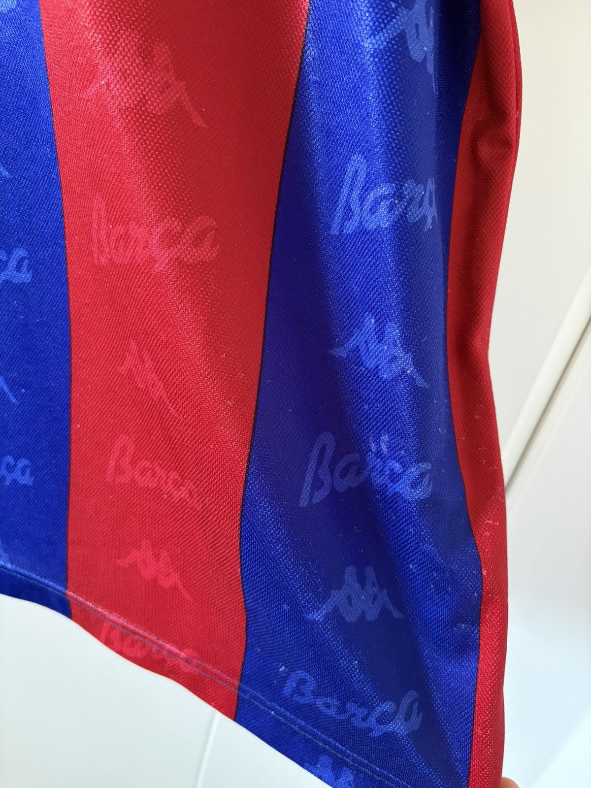 Barcelona kappa 1995-1997 domowa Vintage — zdjęcie 4
