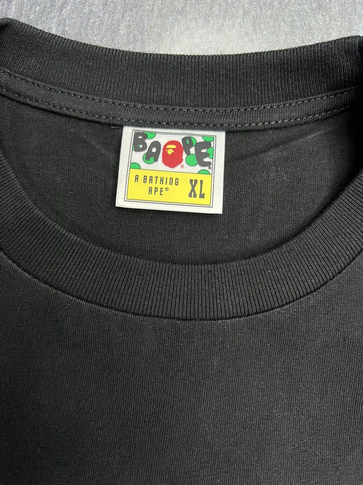 Bape Bape Bleached Check College T-Shirt Size US XL / EU 56 / 4 - 4 Thumbnail